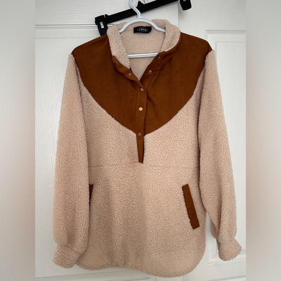 Cider Tan and Brown Jacket - Picture 3 of 7